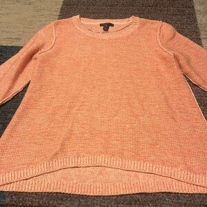 Style & Co. Crewneck Size Xl Coral 3/4 length sleeve sweater